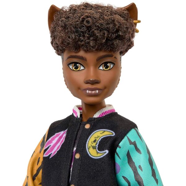 Monster High Clawd Wolf met Gargoyle-Bulldogge en originele accessoires