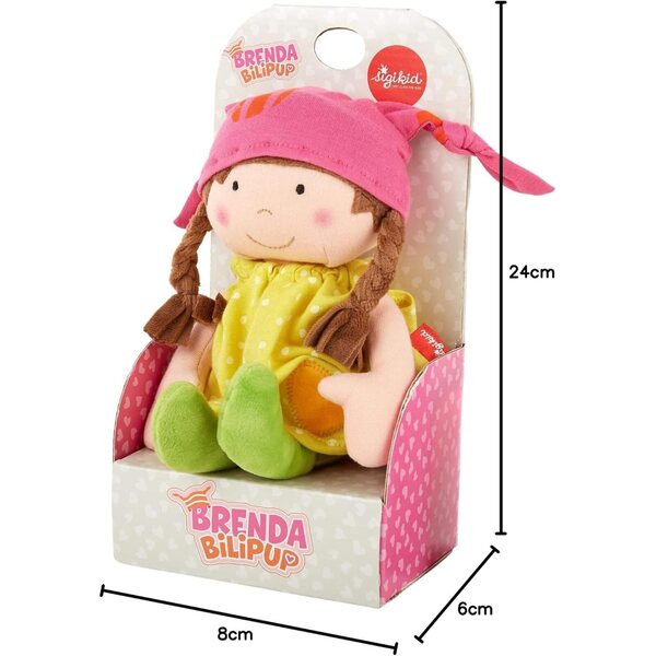 sigikid Poupée morbida per bambina da 6 mesi in su, regalo ideale e lavabile