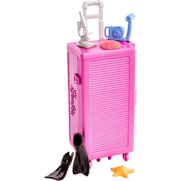 Barbie Meeresbiologin mit Delfin und Zubehör – Lernspiel für Kinder ab 3 Jahren