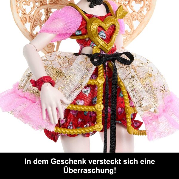 Monster High Cupid Asteria Scary Sweet Birthday con Accessori e Vestito da Festa