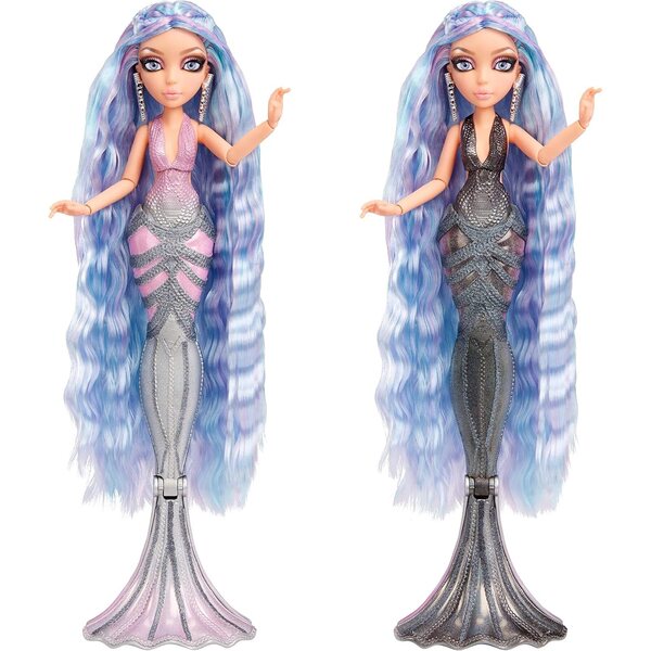 Mermaze Mermaidz Orra: bambola sirena con cambio colore, glitter e accessori per stilizzare