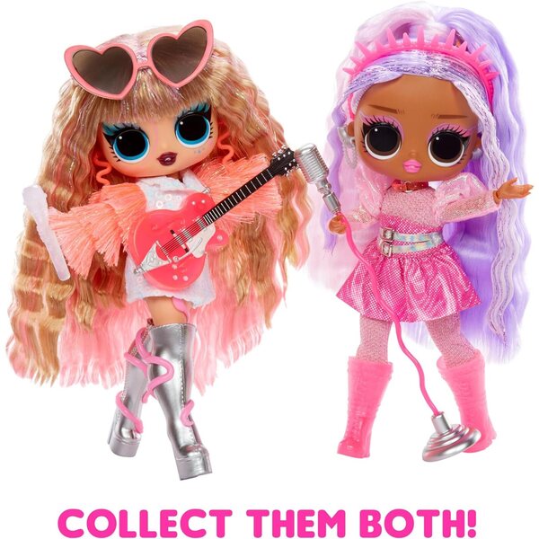 L.O.L. Überraschung! Tweens Neon Pop Stars Kitty K mit Neonmode und exklusiven Accessoires