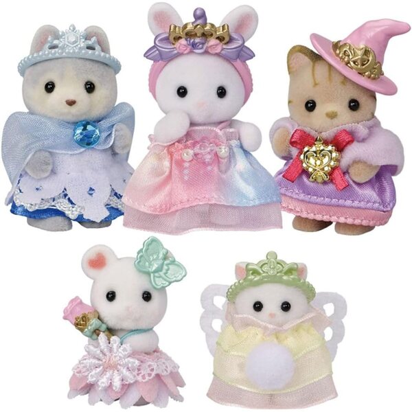 Sylvanian Families Set Prinzessinnen Babyfiguren Rollenspiel für Kinder