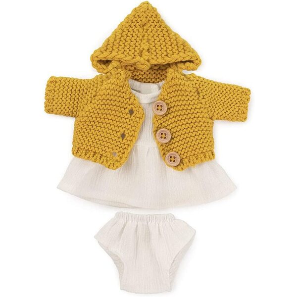 Badebekleidungsset für Miniland 21 cm Puppen – Kleidung und Accessoires