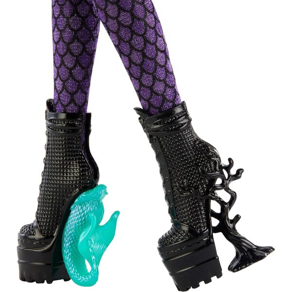 Bianca Barclay Monster High x Wednesday mit Accessoires und Nevermore Academy-Uniform