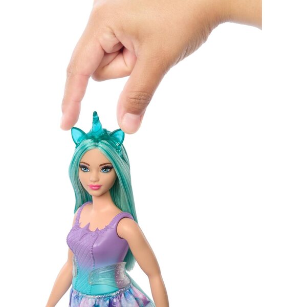 Barbie-Einhorn: Puppen mit Fantasiehaaren, schattigen Outfits und magischen Accessoires