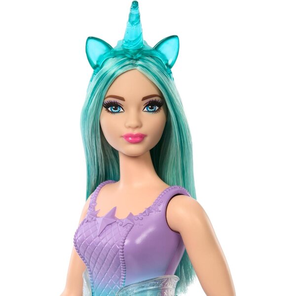 Barbie-Einhorn: Puppen mit Fantasiehaaren, schattigen Outfits und magischen Accessoires