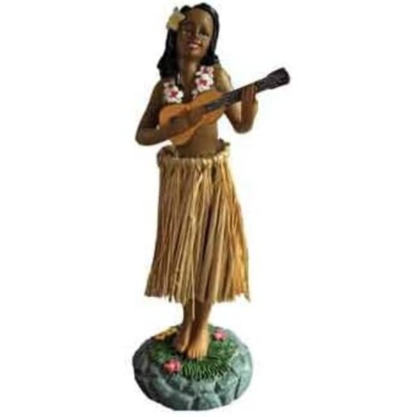 Hawaiianische Hula-Puppe von Northcore: 16,5 cm große Auto-Armaturenbrett-Puppe