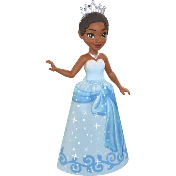 Mattel Disney Princess Pack: 12 kleine bewegliche Puppen in ikonischen Disney-Kleidern
