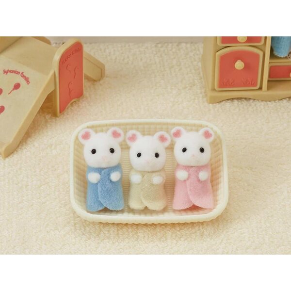 Sylvanian Families L5337 Marshmallow Topolini Trillini per Casa delle Bambole