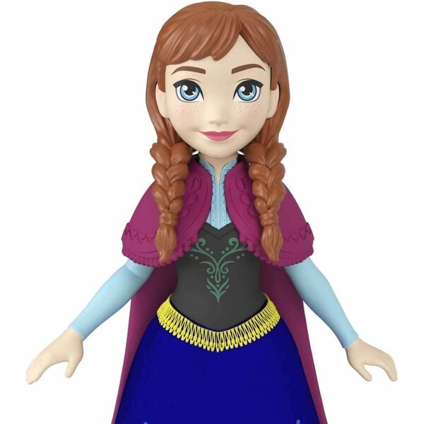 Mattel Disney La Regina dei Ghiacci Mini Anna Poupée con Abiti Rimovibili