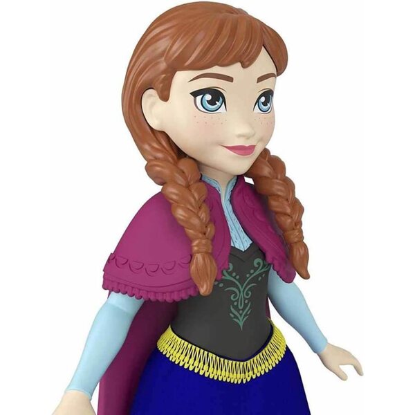 Mattel Disney La Regina dei Ghiacci Mini Anna Poupée con Abiti Rimovibili