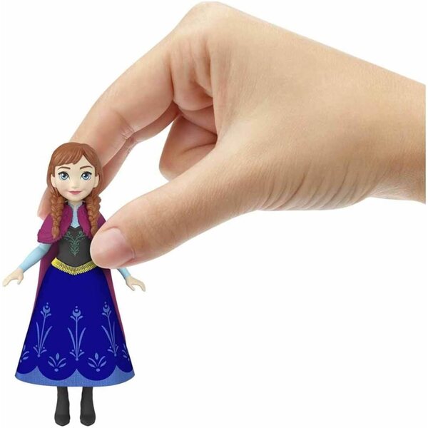 Mattel Disney La Regina dei Ghiacci Mini Anna Poupée con Abiti Rimovibili