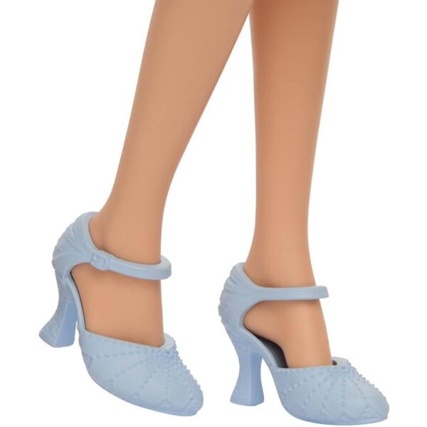 Mattel Glinda Fashion Doll con capelli biondi e divisa removibile ispirata a Wicked