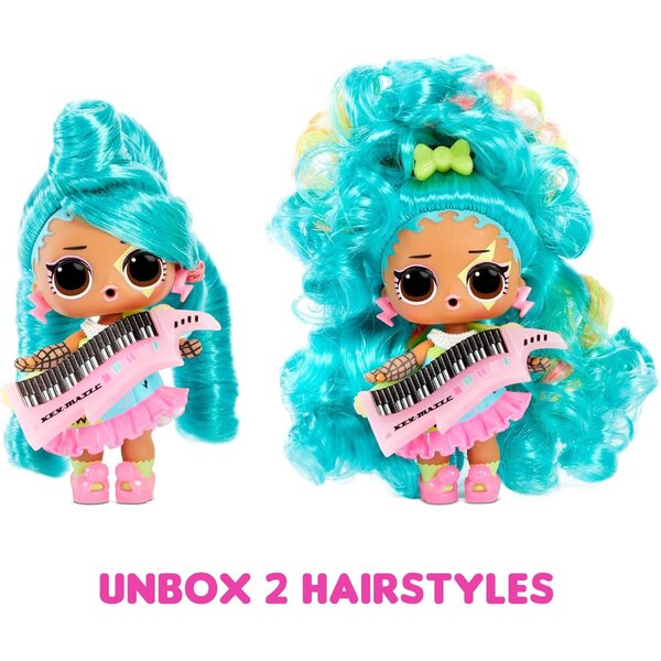 L.O.L. Überraschung! Remix Hair Flip – 15 Überraschungen mit Accessoires, Musik und Haarstyling