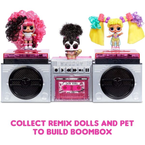 L.O.L. Überraschung! Remix Hair Flip – 15 Überraschungen mit Accessoires, Musik und Haarstyling