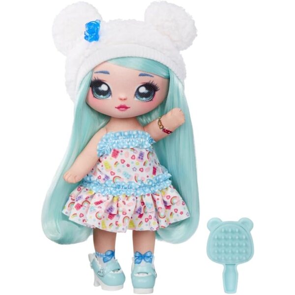 NA NA NA Surprise Brianna Bear: Poupée Mode 19 cm, Souple et Articulée с аксесоари