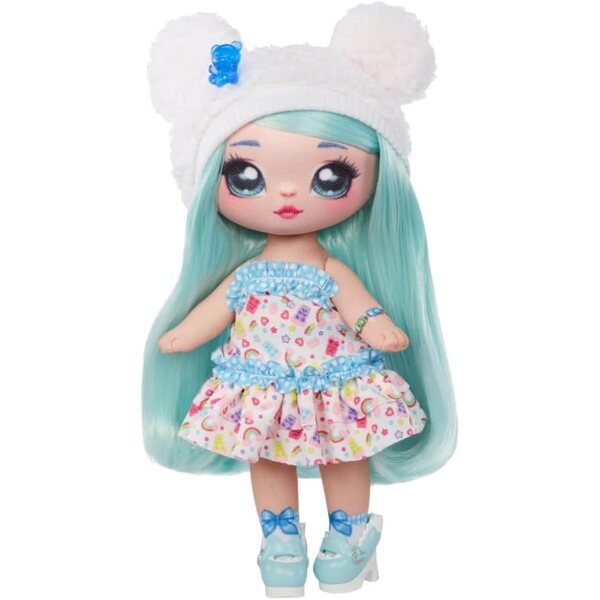 NA NA NA Surprise Brianna Bear: Poupée Mode 19 cm, Souple et Articulée с аксесоари