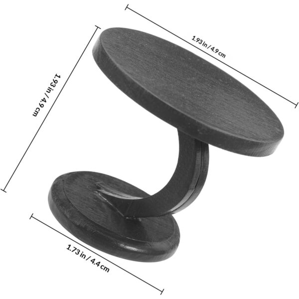 Tavolino Rotondo in Ferro Miniatura per Casa delle Bambole, Dettagliato e Robusto