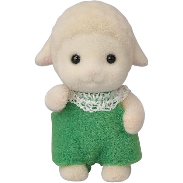 Sylvanian Families Baby Sheep Emma Dale с шапка и раница - игра за деца