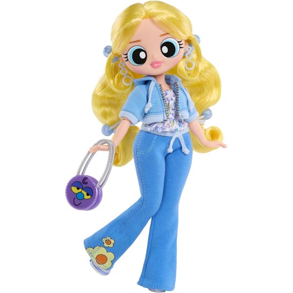 L.O.L. Überraschung! OMG The Powerpuff Girls Puppe Bubbles mit exklusiven Outfits und Accessoires