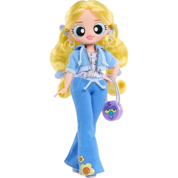 L.O.L. Überraschung! OMG The Powerpuff Girls Puppe Bubbles mit exklusiven Outfits und Accessoires