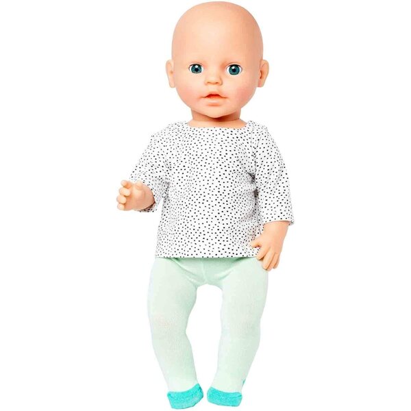 Heless Abbigliamento per Bambole Pinguino pois Set 2 Pezzi 35-45 cm