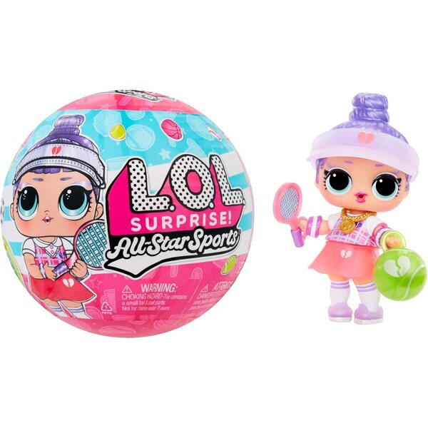 L.O.L. Überraschung! All-Star Sports Vault Collection – 1 Sammelfigur mit 8 Überraschungen
