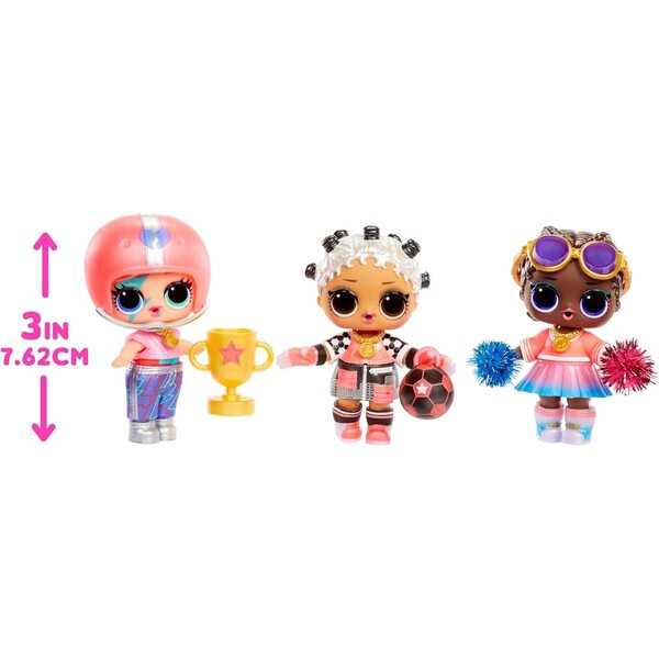 L.O.L. Überraschung! All-Star Sports Vault Collection – 1 Sammelfigur mit 8 Überraschungen
