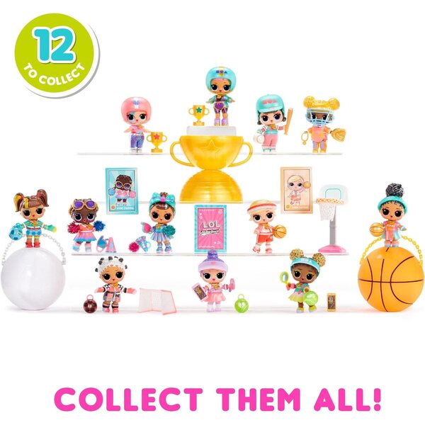 L.O.L. Überraschung! All-Star Sports Vault Collection – 1 Sammelfigur mit 8 Überraschungen
