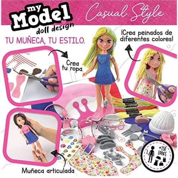 My Model Doll Design Casual: Crea e Personalizza la Tua Pupa con Look Unici