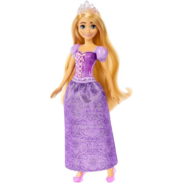 Disney-Prinzessinnen 3er-Pack: Tiana, Rapunzel, Arielle mit Accessoires und Haaren zum Kämmen