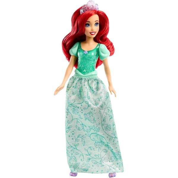 Disney-Prinzessinnen 3er-Pack: Tiana, Rapunzel, Arielle mit Accessoires und Haaren zum Kämmen