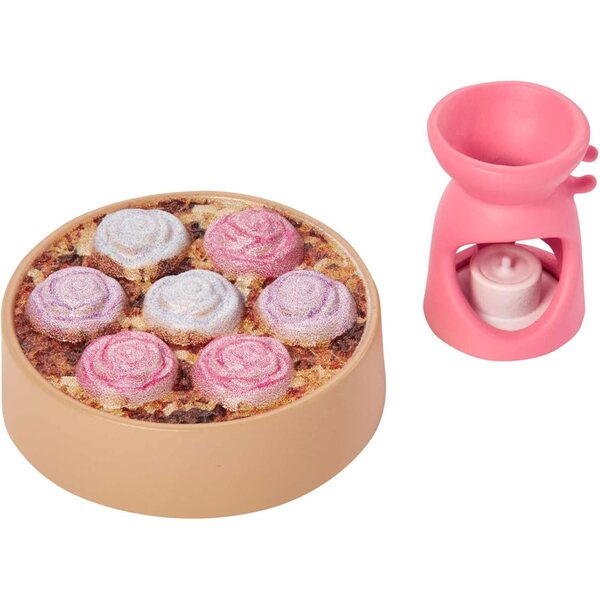 Barbie Wellness-Set mit Limettenbademantel, Welpe und Entspannungszubehör