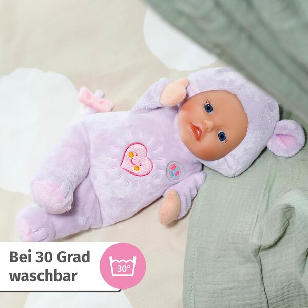 BABY Born for Babies Maus 26cm – Weiche Puppe ideal für Neugeborene, waschbar bei 30°C
