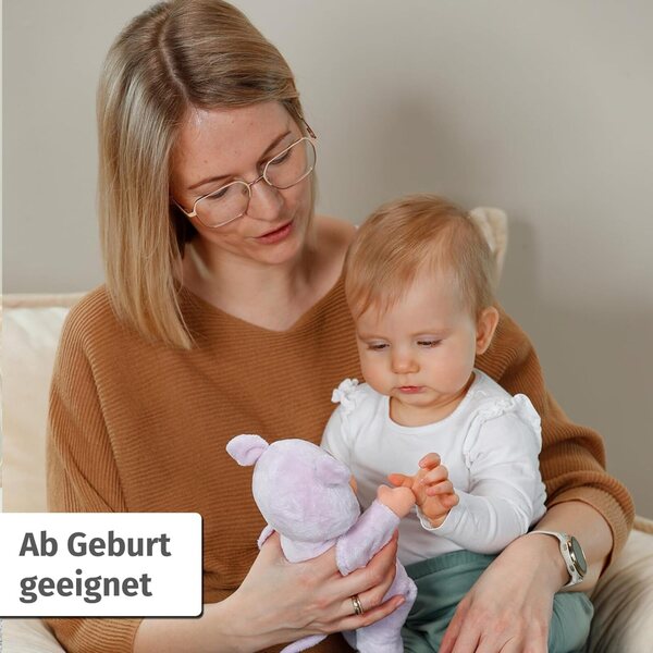 BABY Born for Babies Maus 26cm – Weiche Puppe ideal für Neugeborene, waschbar bei 30°C