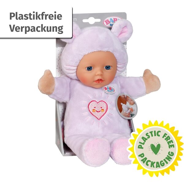 BABY Born for Babies Maus 26cm – Weiche Puppe ideal für Neugeborene, waschbar bei 30°C