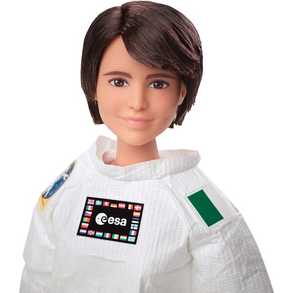 Barbie Samantha Cristoforetti im ESA-Raumanzug für Mädchen und Sammler