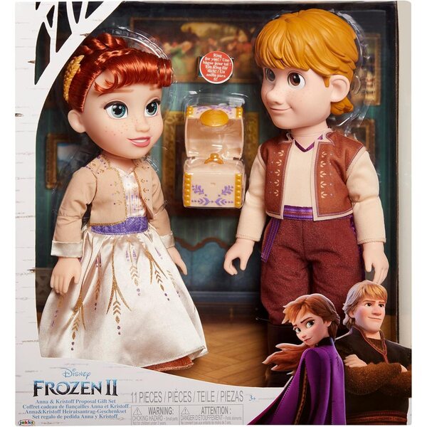 Anna & Kristoff Frozen 2 Paar-Set – Original Disney Adventure Toys