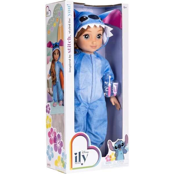 Disney ILY 4ever 45 cm große Puppe, inspiriert von Stitch, mit erdbeerblonden Haaren