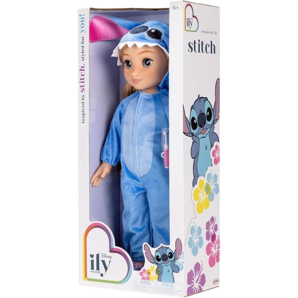 Disney ILY 4ever 45 cm große Puppe, inspiriert von Stitch, mit erdbeerblonden Haaren