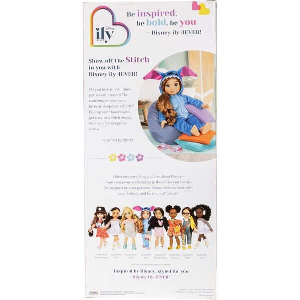 Disney ILY 4ever 45 cm große Puppe, inspiriert von Stitch, mit erdbeerblonden Haaren