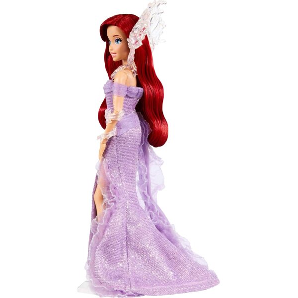 Mattel Disney Collector Arielle 35e verjaardag decoratieve pop met standaard
