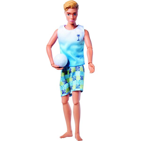 Simba Steffi Love Beach Kevin: 30см Pupo с костюм и волейболна топка за деца