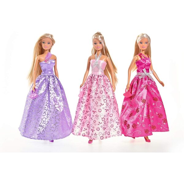 Steffi Love Glamour Ballkleid per Bambole 29 cm - Vestito Elegante e Scintillante