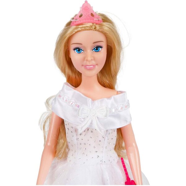 Toi-Toys Pupa Bride mit Zubehör – Spielzeugpuppe für Kinder – Märchenhochzeit