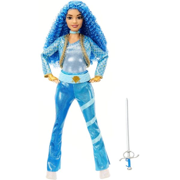 Mattel Disney Principessa Chloe Aschenputtel Descendants 4 con capelli blu