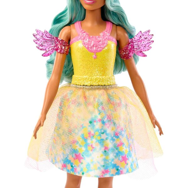Barbie Teresa magica con capelli mossi e accessori fiabeschi per bimbi 3+ anni