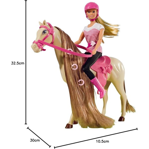 Steffi Love Reittour mit Pferd und Reitbekleidung, Mädchen 3+
