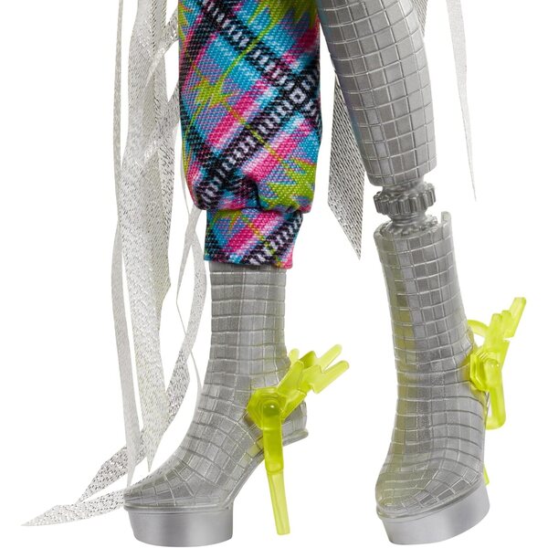 Monster High Frankie Stein Puppe con Outfit da Festival e Accessori Esclusivi